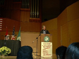 Cleveland Mayoral Candidate Jane Campbell