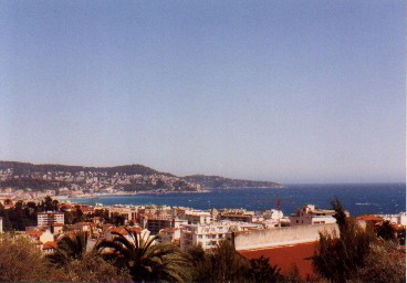 View from la Rsidence Universitaire la Baie des Anges