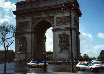 l'Arc de Triomphe